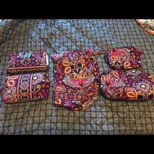 Vera Bradley Safari Sunset 6 pc set